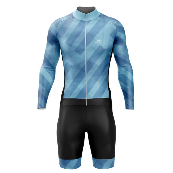 ENTERIZO HOMBRE AZUL BRUSHSTROKE